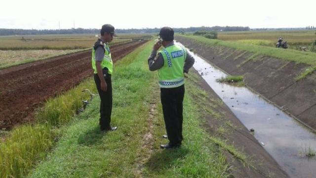 Polisi Olah TKP Cilacap