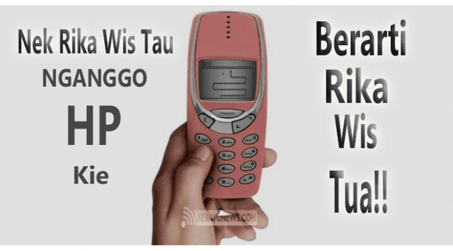 nokia 3310 jadul serayu news.com
