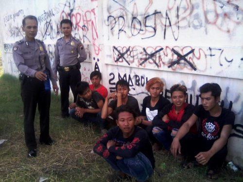Pemuda Pesta Miras, Polres Cilacap