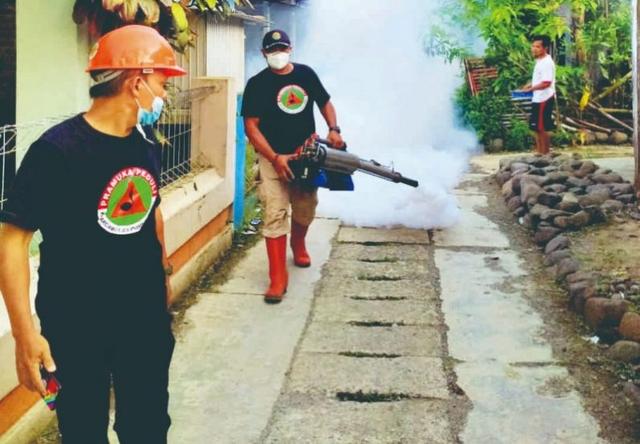 chikungunya, fogging, pengasapan, chikungunya menyerang, serayunews, serayu news, berita terkini, berita hari ini