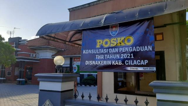 lebaran, thr, posko pengaduan thr, disnakerin cilacap, serayunews, serayu news, berita terkini, berita hari ini