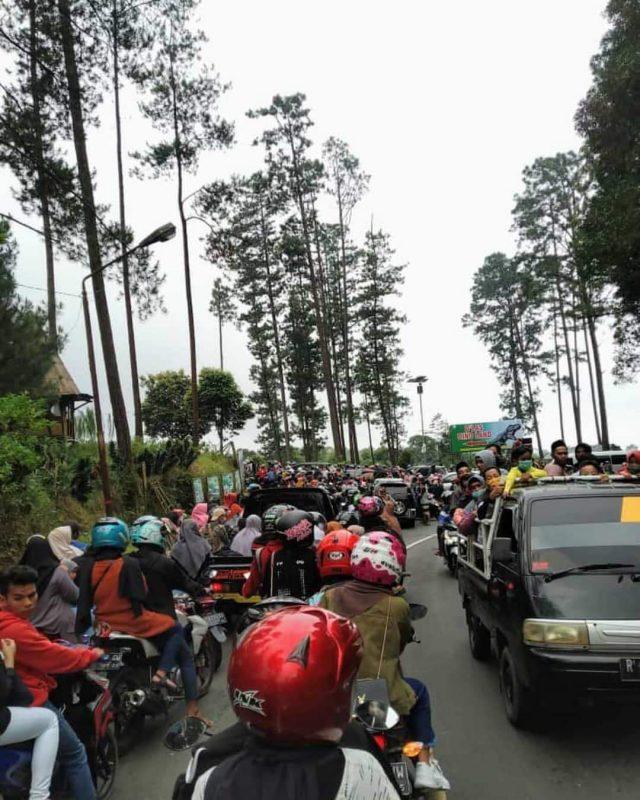 kemacetan jalur wisata purbalingga, serayunews, serayu news, berita terkini berita har ini