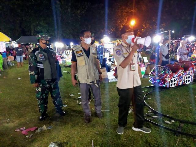 lapangan gelora jaya, rawa bendungan,covid-19, satgas pengamanan covid-19, serayunews, serayu news, berita terkini, berita hari ini, protokol kesehatan