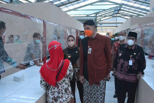 revitalisasi pasar panican kemangkon , peresmian revitalisasi pasar panican kemangkon , serayunews, serayu news, berita terkini, berita hari ini