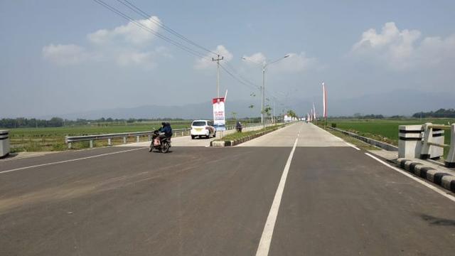 pembangunan sarpras bandara jbs purbalingga, pembangunan pintu gerbang bandara jbs purbalingga, ruter bandara bandara jbs, serayunews, seray news, berita terkini, berita hari ini