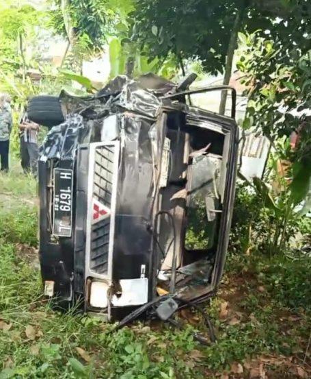 kecelakaan mau jalan diponegroro widarapayung kulon, serayunews, serayu news, berita terkini, berita hari ini