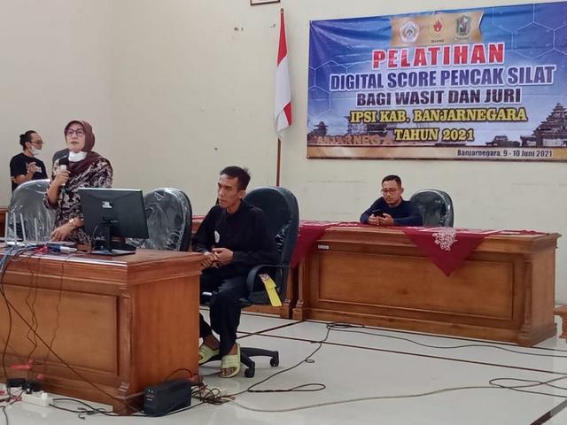 sistem penilaian digital pencak silat banjarnegara, serayunews, serayu news, berita terkini, berita hari ini