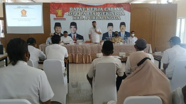 gerindra purbalingga, rakercab dpc gerindra purbalingga, serayunews, serayu news, berita terkini, berita hari ini