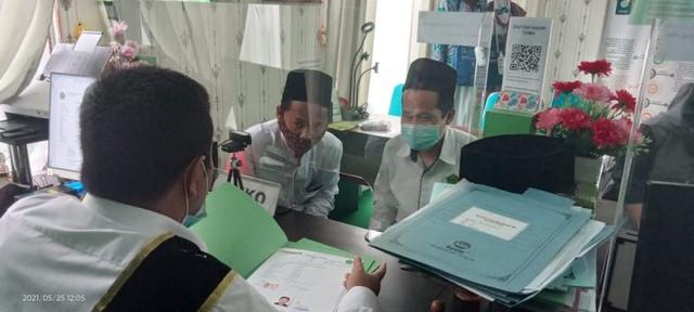 pembatalan pemberangkatan jamaah haji purbalingga, penarikan uang pendaftaran haji di purbalingga, proses penarikan uang pendaftaran haji, serayu new, serayunews, berita terkini, berita hari ini