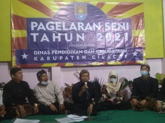 Pagelaran Seni Dinas Pendidikan dan Kebudayaan Kabupaten Cilacap Tahun 2021, kesenian dan kebudayaan cilacap, serayunews, serayu news, beritya terkini, berita hari ini