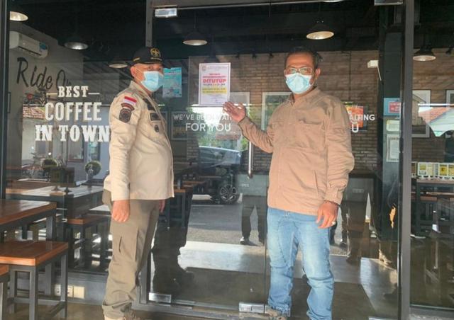 penutupan cafe sementara, covid-19, corona virus, serayunews, serayu news, berita terkini, berita hari ini