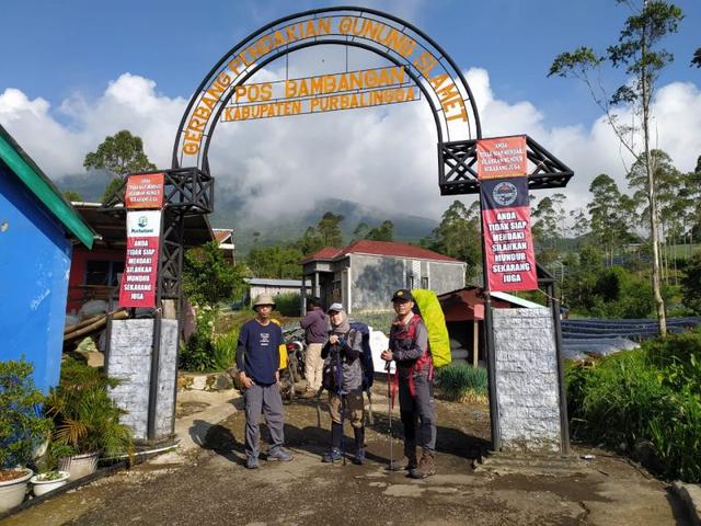 jalur pendakian gunung slamet, pos bambangan gunung slamet, serayunews, serayu news, berita terkini, berita hari ini