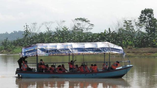 halte serayu papringan, transportasi air, Pesona Wista Kalisuren (PWK) Desa Papringan, serayunews, serayu news, berita terkini, berita hari ini