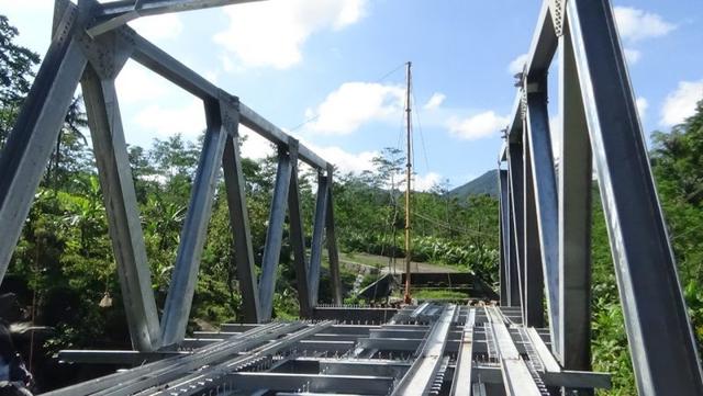 jemabatan plipiran banjarnegara, pembangunan jembatan plipiran, jembatan penghubung dieng, serayunews, serayu news, berita terkini, berita hari ini