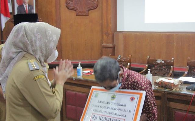bantuan gubernur jateng, bantuan gubernur jawa tengah, ganjar pranowo, serayunews, serayu news, berita terkini, berita hari ini