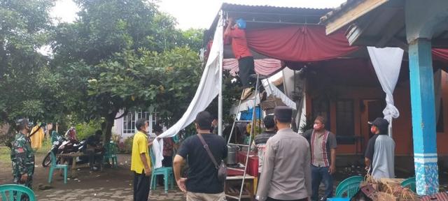 hajatan desa kuripan dibubarkan, laranga hajatan, serayunews, serayu news, berrita terkini, berita hari ini, ppkm mikro cilacap, desa kesugihan cilacap