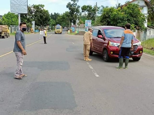 operasi penyekatan cilacap, penyekatan covid-19. serayunews, serayu news, berita terkini, berita hari ini, cilacap, pos penyekatan rawaapi patimuan