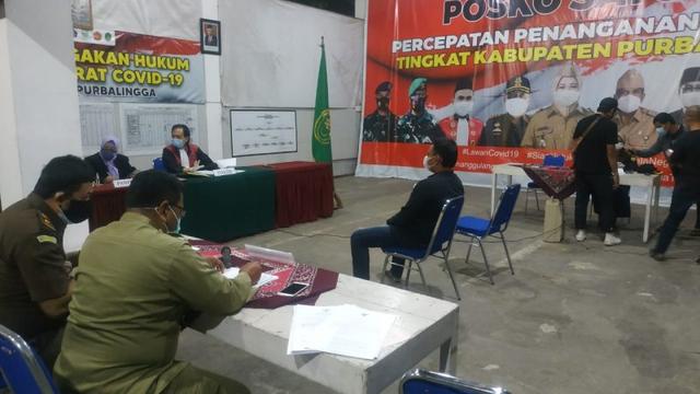 ppkm darurat, ppkm darurat jawa bali, sanksi pelanggaran ppkm darurat, denda pelanggaran ppkm darurat, serayunews, serayu news, berita terkini, berita hari ini, purbalingga