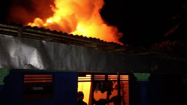 kebakaran, desa selaganggeng, kecamatan mrebet, serayunews, serayu news, berita terkini, berita hari ini, purbalingga