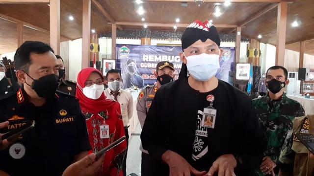 ganjar pranowo, gubernur jawa tengah, covid-19, corona virus, serayunews, serayu news, berita terkini, berita hari ini, cilacap