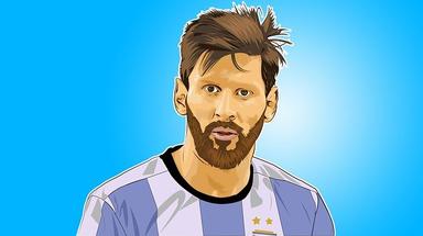 Messi menangis