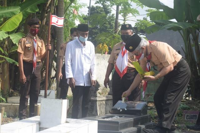 Kwarcab Purbalingga, 60 tahun gerakan pramuka, ziarah pahlawan pramuka, berita terkini, berita hari ini, purbalingga