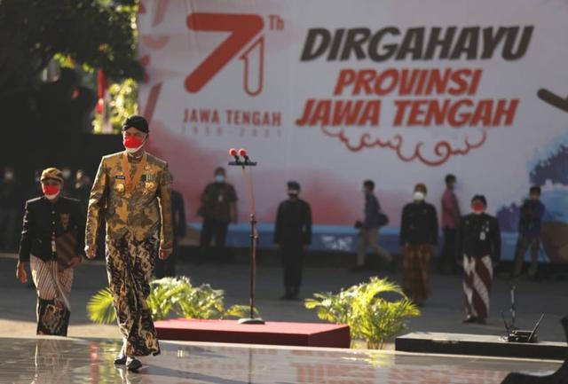 71 jawa tengah, hut 71 jateng, berita terkini, berita hari ini, jawa tengah, gubernur jawa tengah, ganjar pranowo