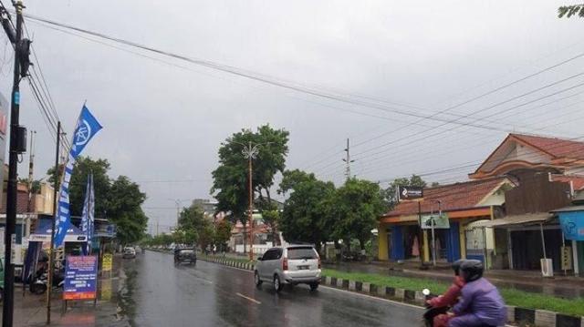 hujan di cilacap