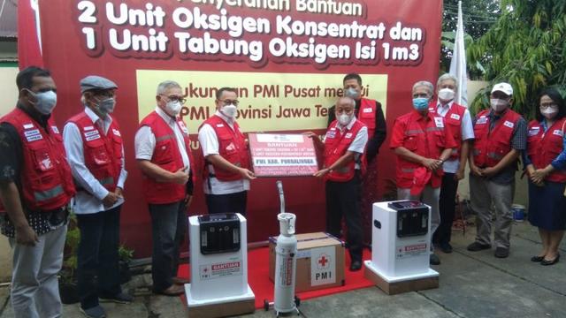 bantuan oksigen konsentrator singapure, berita hari ini, berita terkini, purbalingga