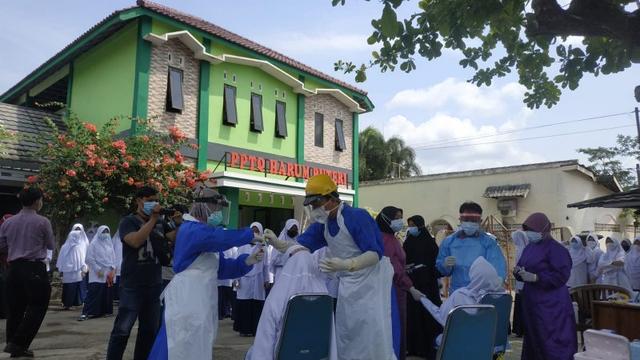 Yayasan Harapan Ummat (Harum) Purbalingga, SMP IT Harapan Ummat Purbalingga, covid-9, tracing, berita terkini, berita hari ini, purbalingga
