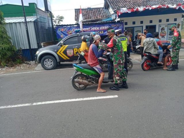 operasi yustisi cilacap, ppkm, ppkm level 4, berita terkini, berita hari ini, cilacap