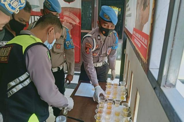 tes urine mapolres purbalingga, berita terkini, berita hari ini