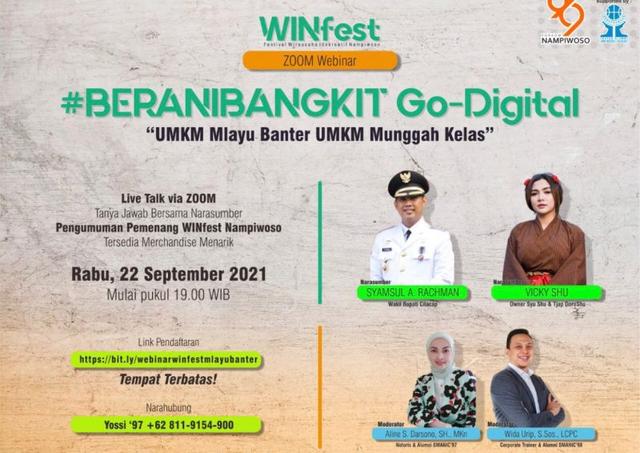 webinar berani bangkit, webinar bisnis, berita terkini, berita hari ini