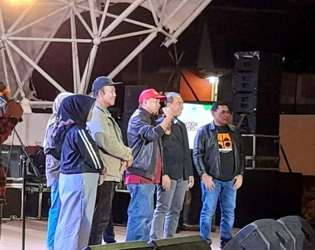 Wakil Bupati Banyumas, Sadewo Tri Lastiono di baturajazz 2022