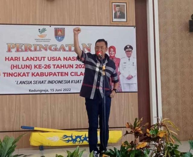 Sambutan Bupati Cilacap di Peringatan Hari Lansia Nasional