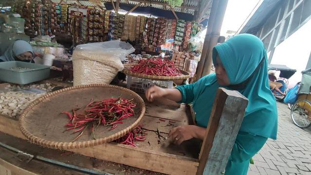 penjual cabai