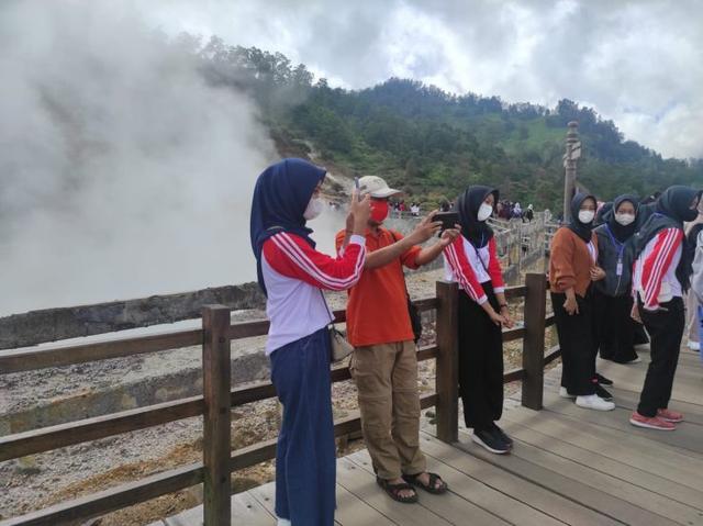 eduwisata di komplek dieng banjarnegara