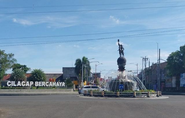 Bundaran alun alun cilacap