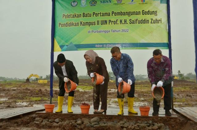 Pembangunan kampus II UIN Saizu di Purbalingga
