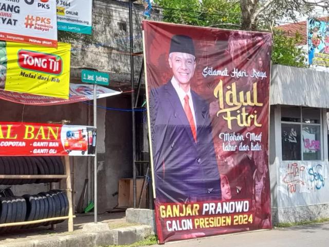 Baliho Ganjar Pranowo