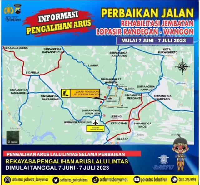 Pengumuman Penutupan Jalan