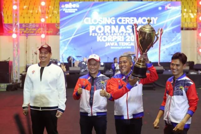 Jawa Tengah Juara Umum
