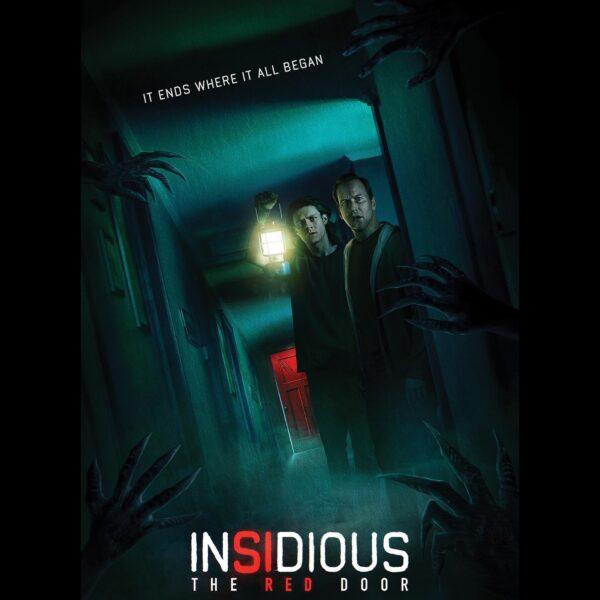 Poster film horor Insidious 5 yang akan tayang, ilustrasi jadwal nonton bioskop di Purwokerto hari ini.