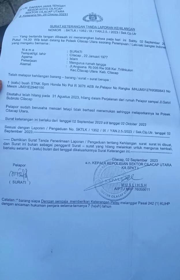 Warga Tritih Kulon