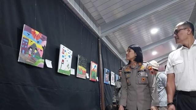 Gambar Kapolres AKBP Yolanda Evalyn Sebayang.