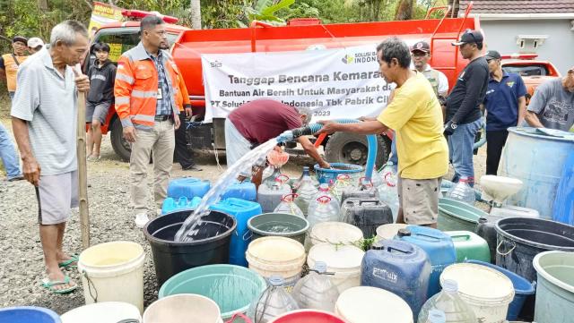 Sbi kirim air bersih