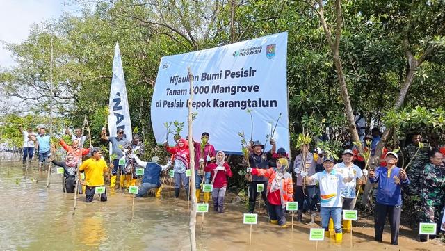 Hijaukan bumi pesisir cilacap