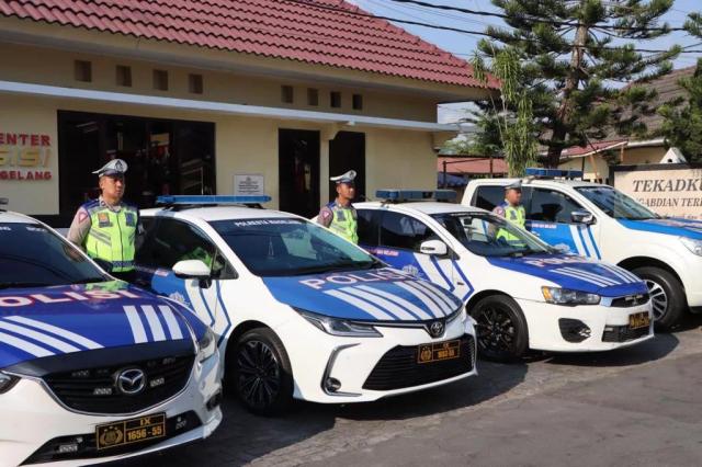 Gambar kepolisian Magelang yang akan menggelar Operasi Zebra.