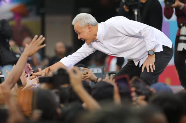 Gambar suasana acara Terima Kasih Jawa Tengah untuk perpisahan mantan Gubernur Ganjar Pranowo