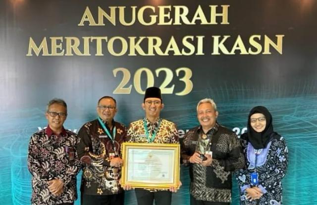 Pj Bupati Banyumas menerima